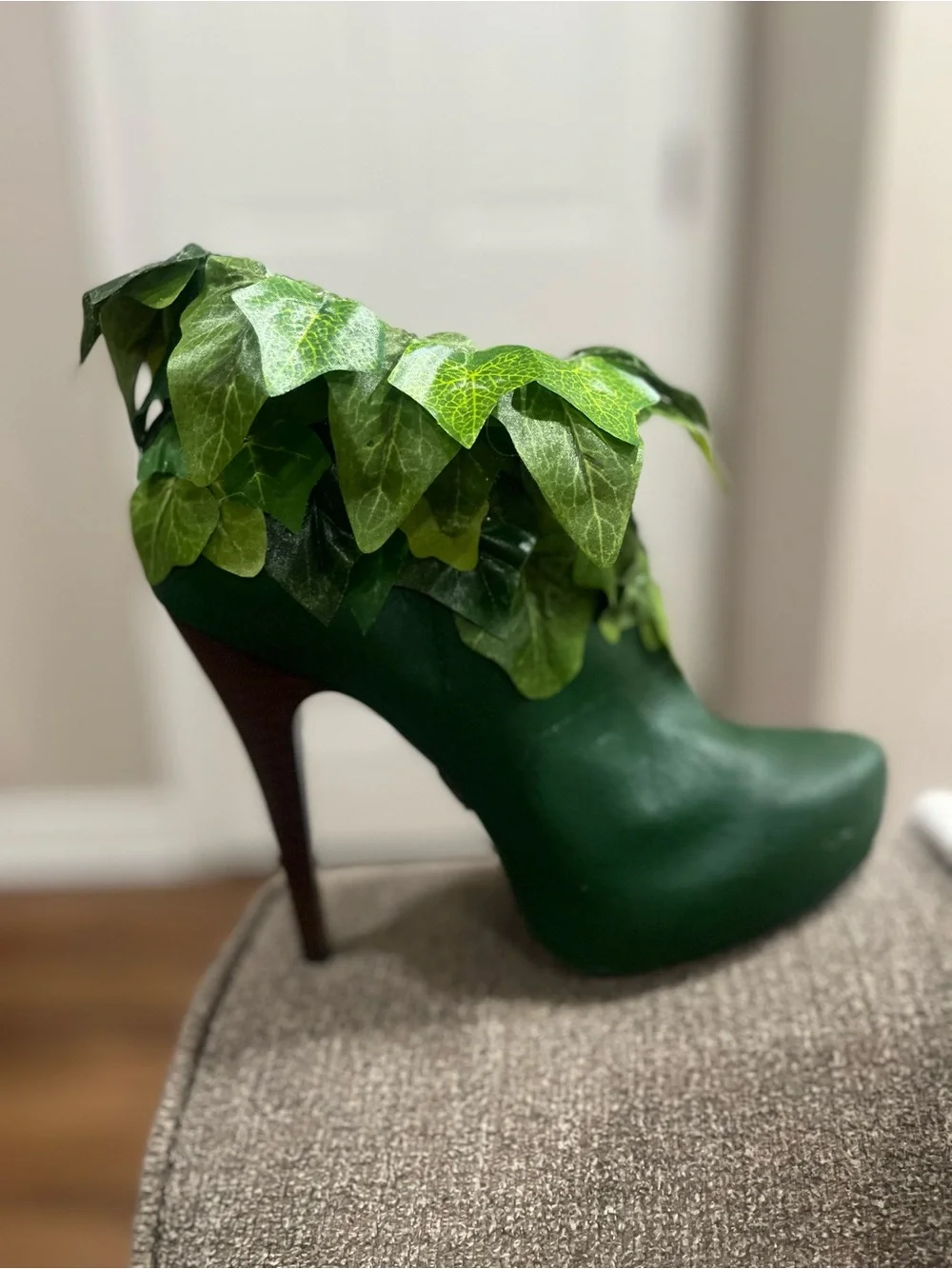 Poison Ivy handmade Halloween costume
